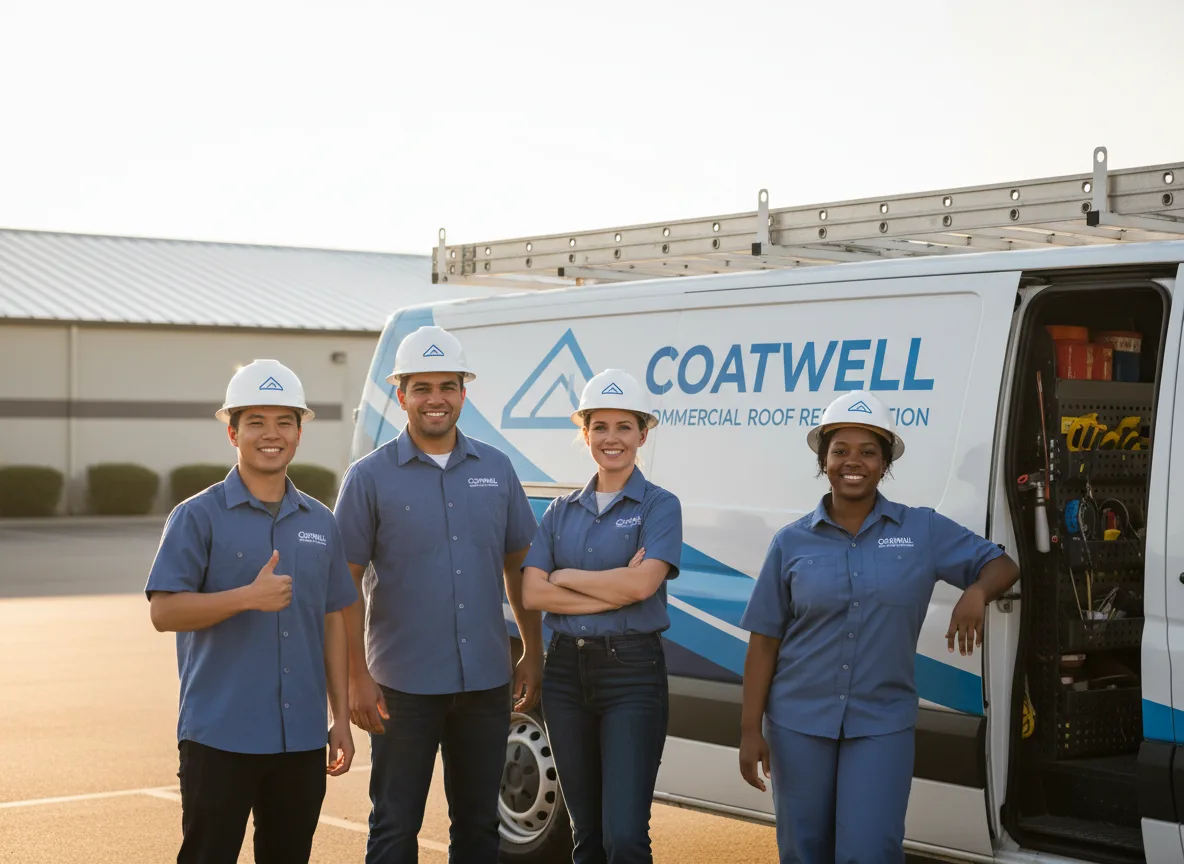 Commercial roof coating company in Muir, PA
